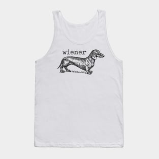 wiener sausage dog Tank Top